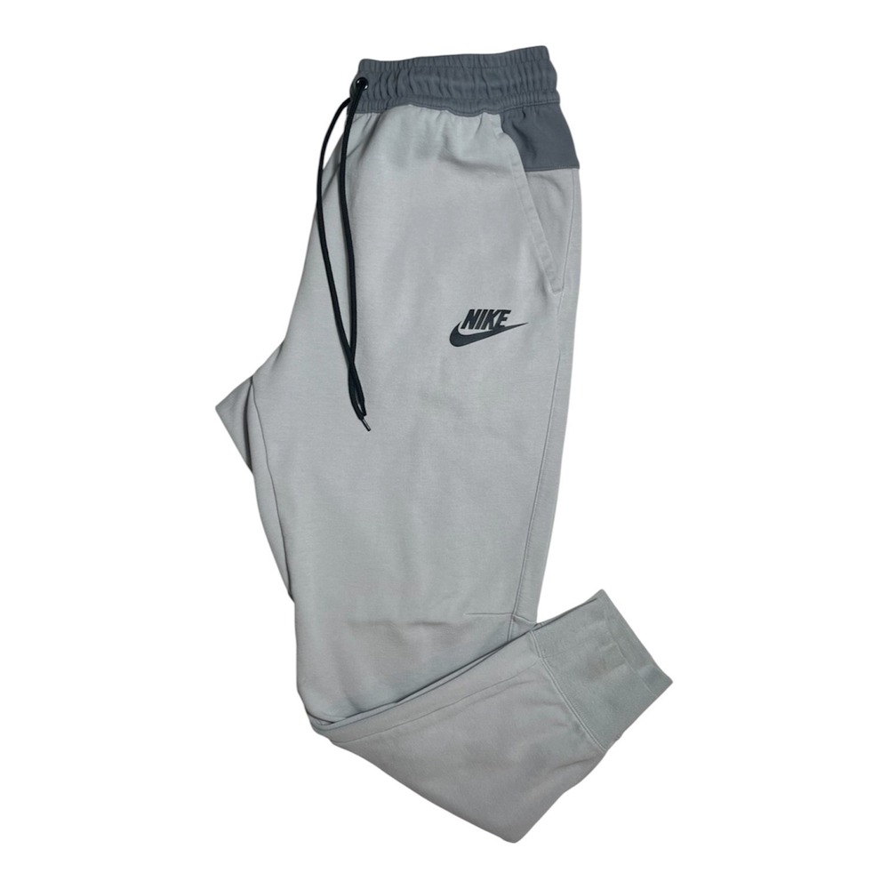 Nike Men Sz L Sportswear Tech Fleece Joggers Two Toned Gray Pockets Comfort-2283